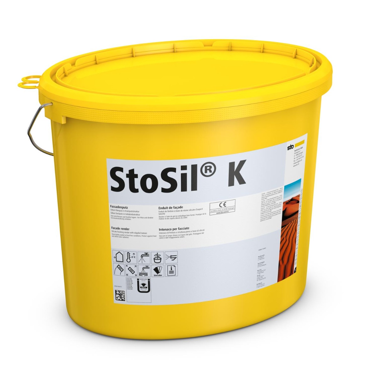 StoSil K-Farbtonklasse II 25 Kg-25 kg Korn 3,0