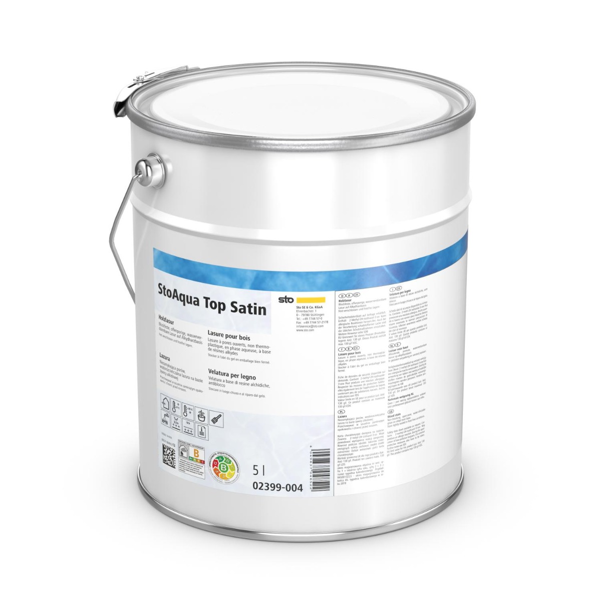 StoAqua Top Satin-Weiß-2,5 Liter Dose StoAqua Top Satin-Weiß-2,5 Liter Dose