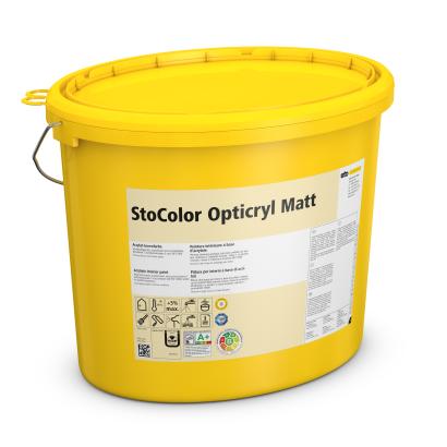 StoColor Opticryl Matt-Weiß-2,5 Liter Eimer
