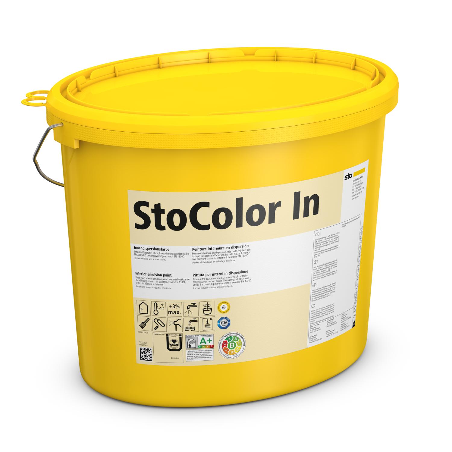 StoColor In Innenfarbe, Wandfarbe hochdeckend, unsere beste Farbe im Innenbereich