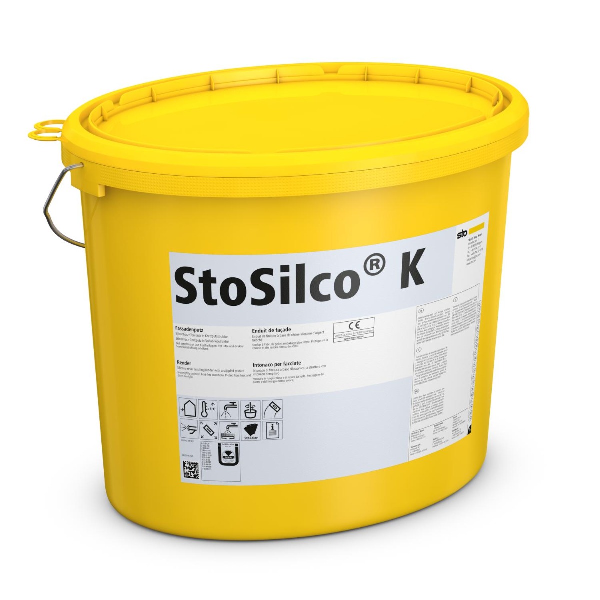 StoSilco R -Weiß-25 kg Korn 3,0