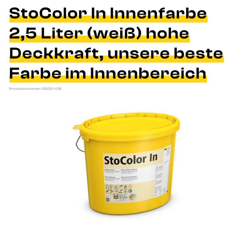 2,5L STO Color In, Farbton 35101
